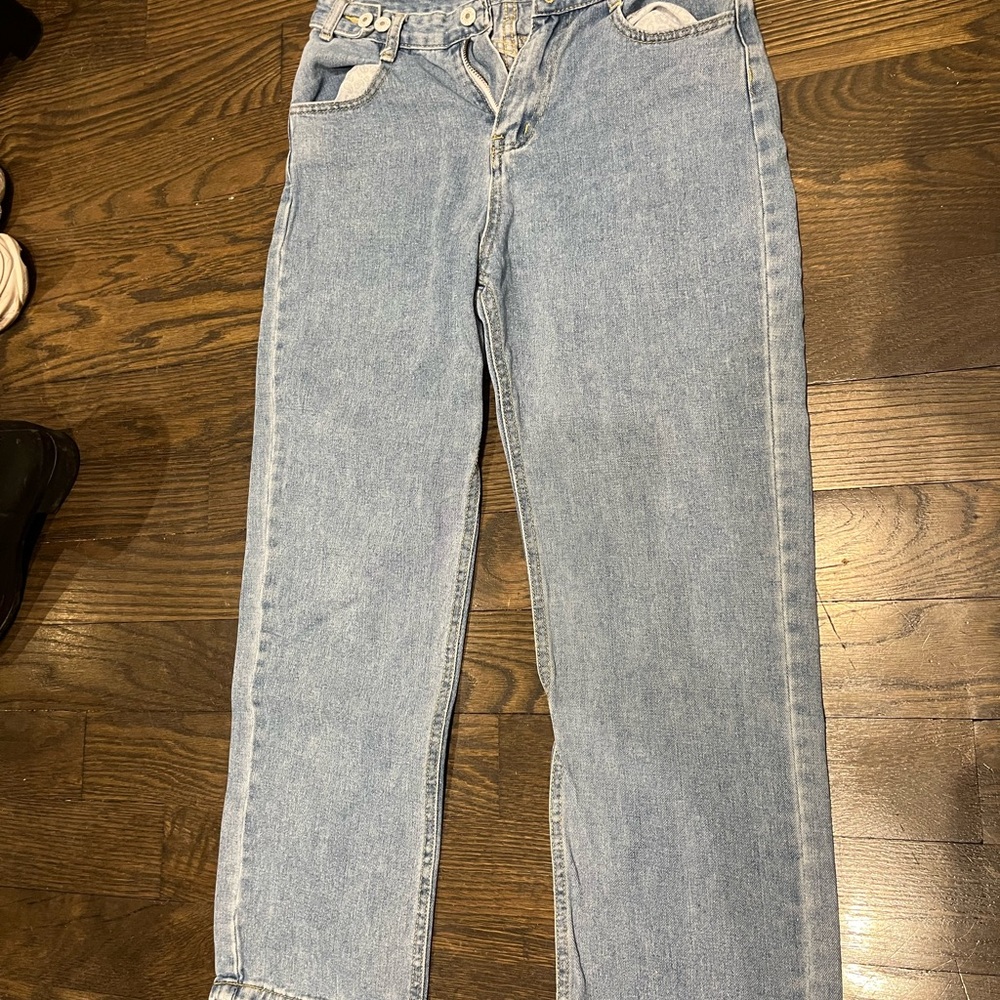 Women's Boyfriend Jeans - Light Blue